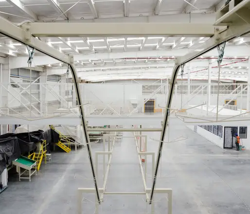 Interior de la nave de empaque de aguacate Los Cerritos, Ciudad Guzmán.